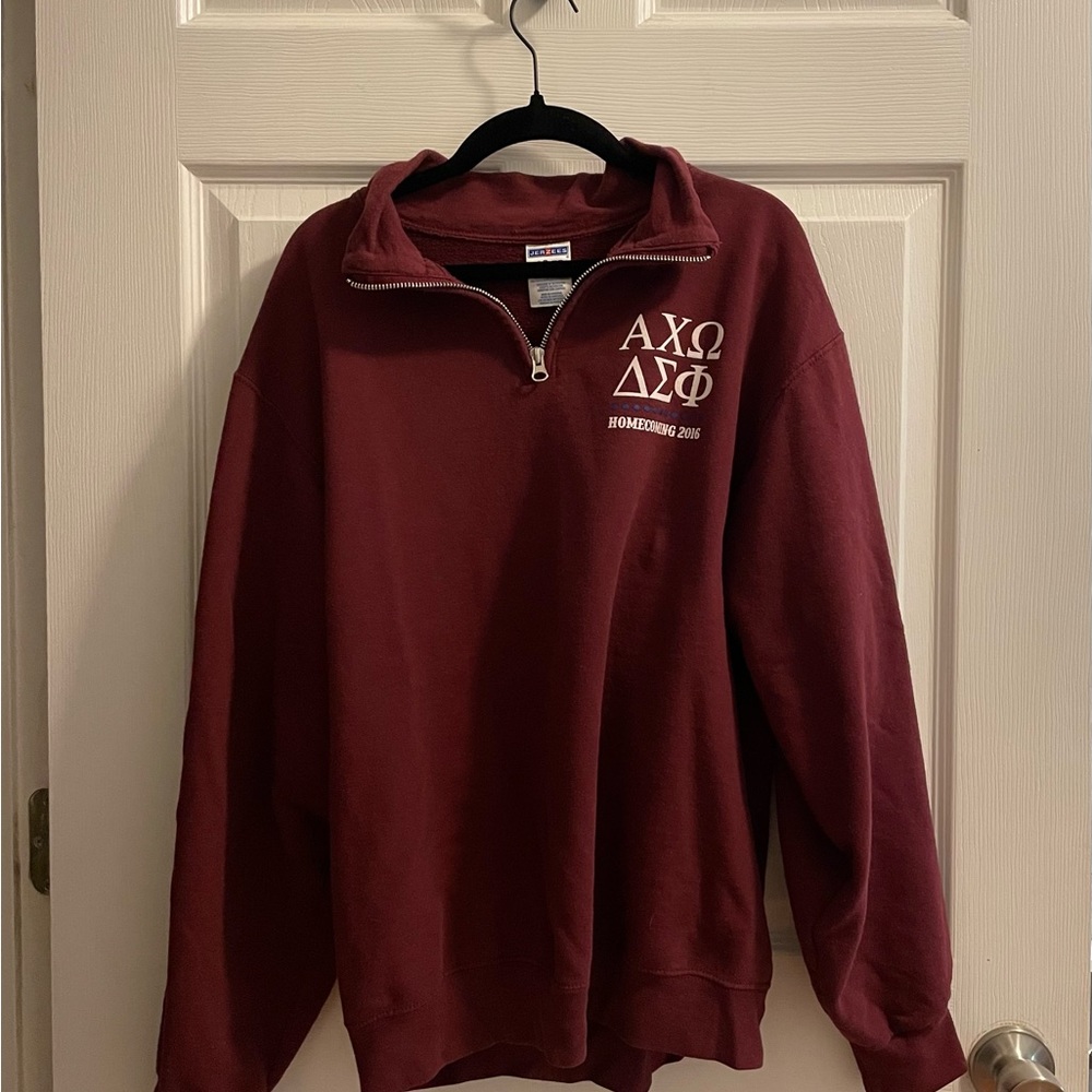 Maroon Penn State Quarter Zip Sweatshirt